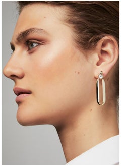 Karen Millen Crystal Ellipse Drop Earring  - Image 5