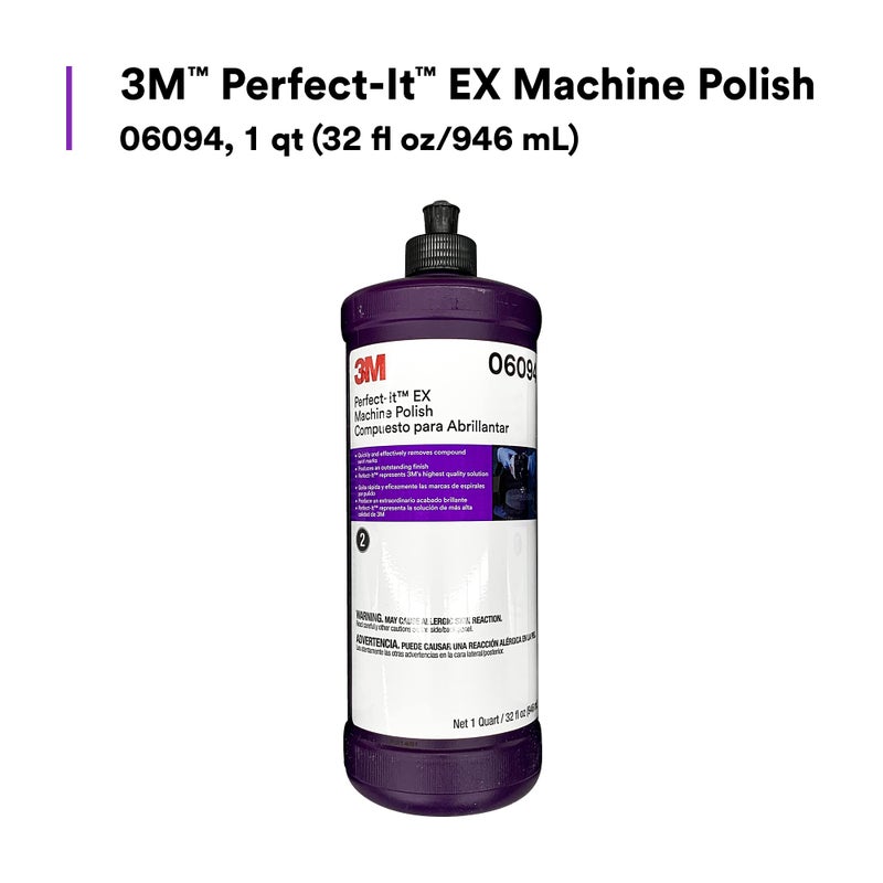 3M Perfect-It EX Machine Polish, 06094, High Performing, 1 qt (32 fl oz/946 mL) - Image 2