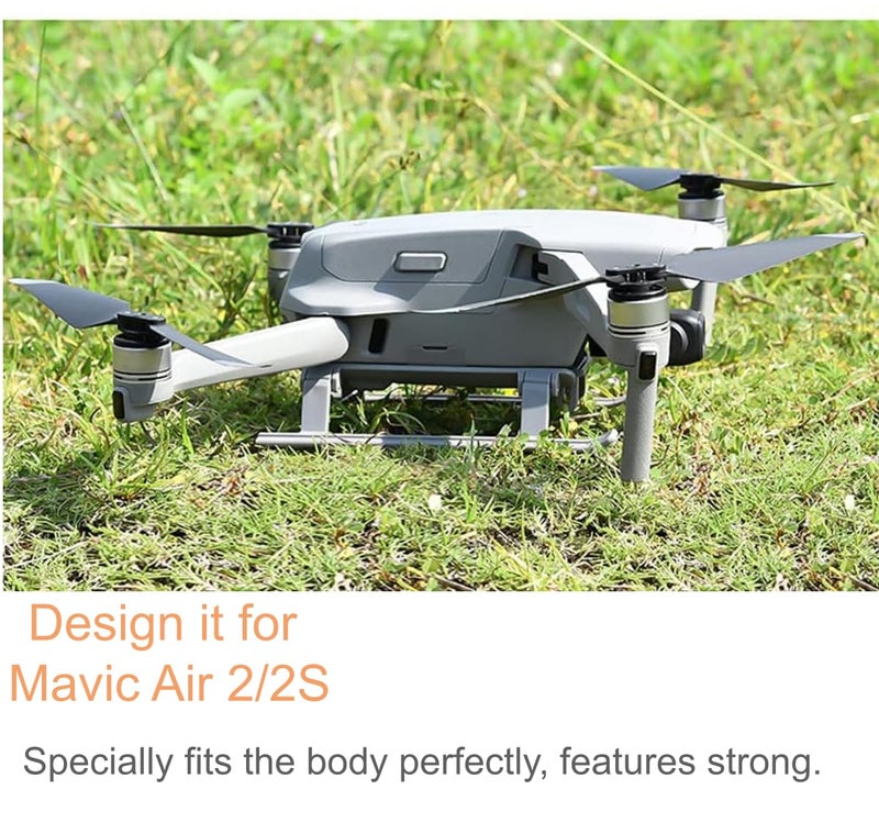 Quick-release Foldable Landing Gear Hightened Landing Leg Support for DJI Mavic Air 2 Mavic Air 2S - Image 3