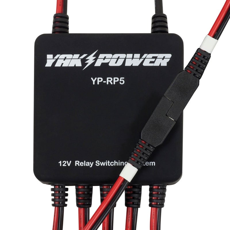 Yak-Power | YP-RP5R | Power Panel Switching System with Plug-and-Play Connectivity for Easy Addition and Control of Your 12-Volt Electronics on Your Kayak - Image 1