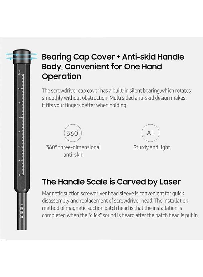 JAKEMY 46pcs Multifunctional High Precision Screwdriver Bits & Socket Set - Image 5
