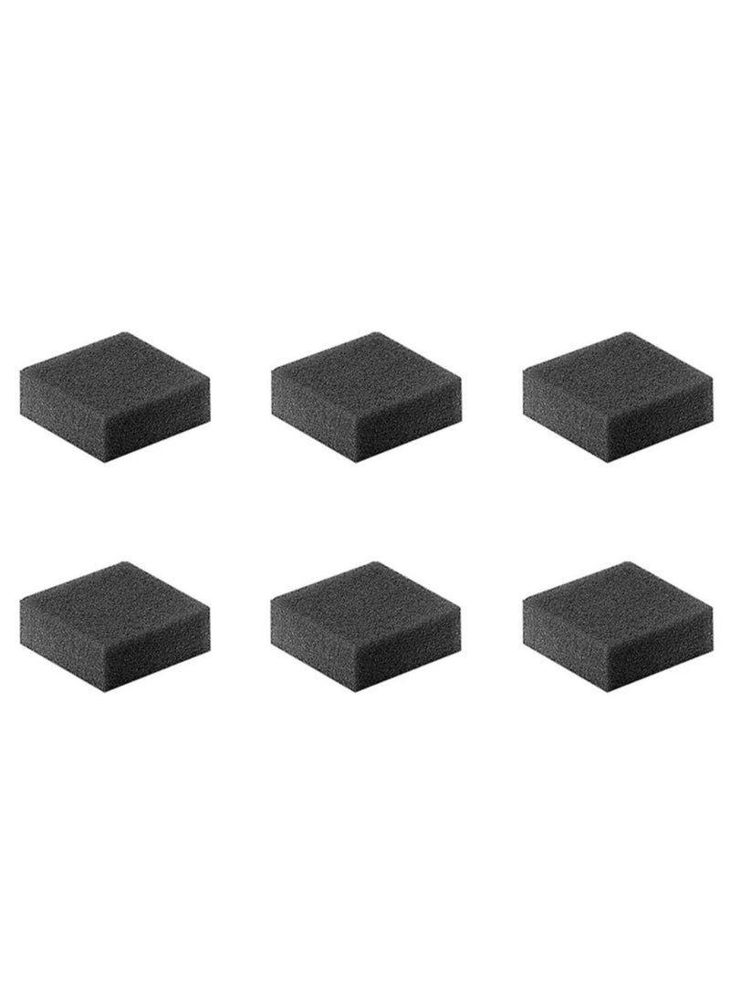 6Pack Noise Reduction Windproof Mic Covers for Insta360 X4/X3 Anti-Wind Foam Wind Muff for 360 X4 Microphone Reduce Wind Noise for Clear Audio Recording  - Image 1
