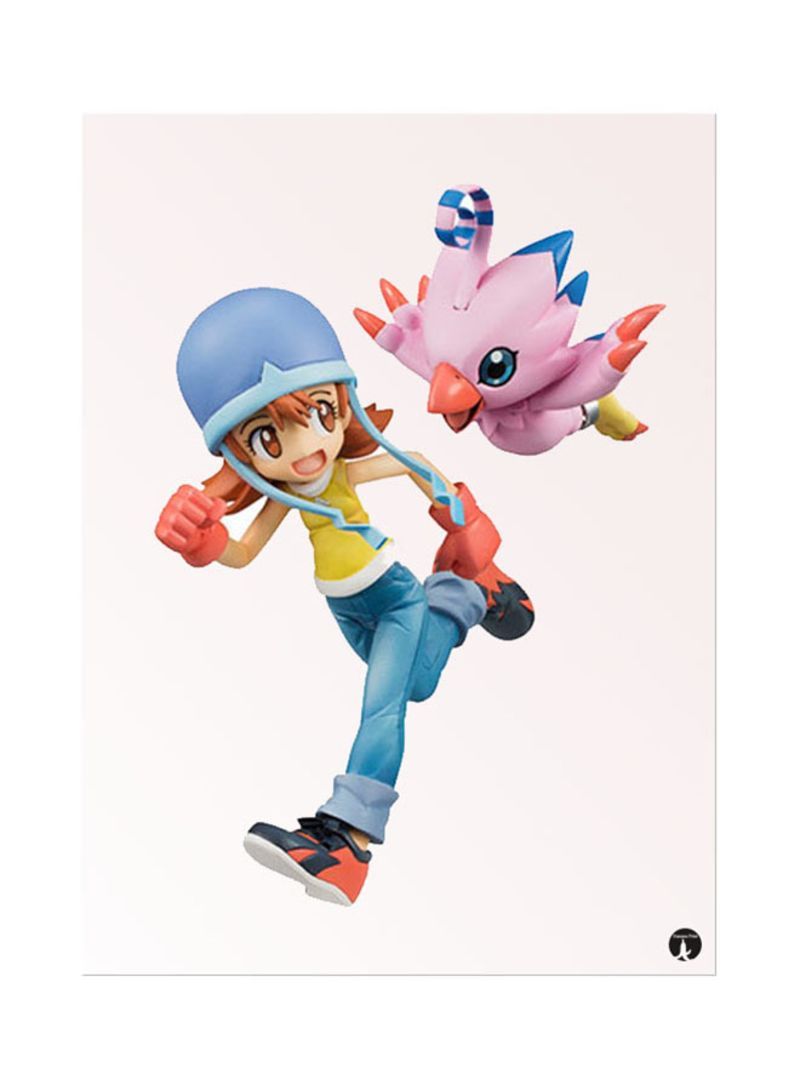 RKN The Anime Digimon Mouse Pad Pink