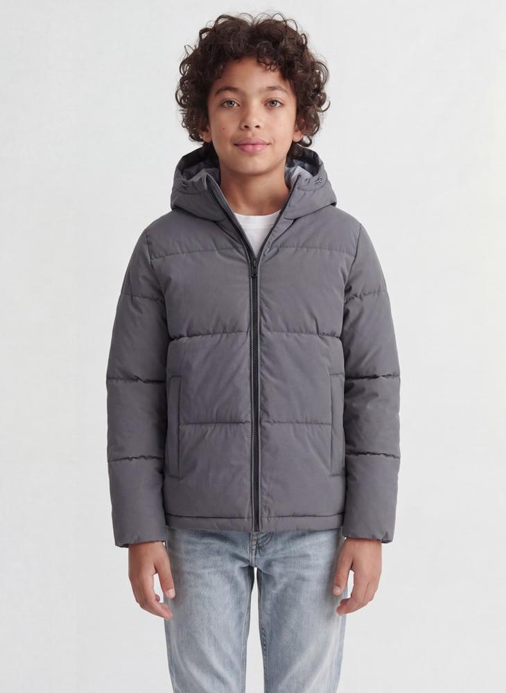 Jack & Jones Junior Youth Galaxy Puffer Jacket - Image 1