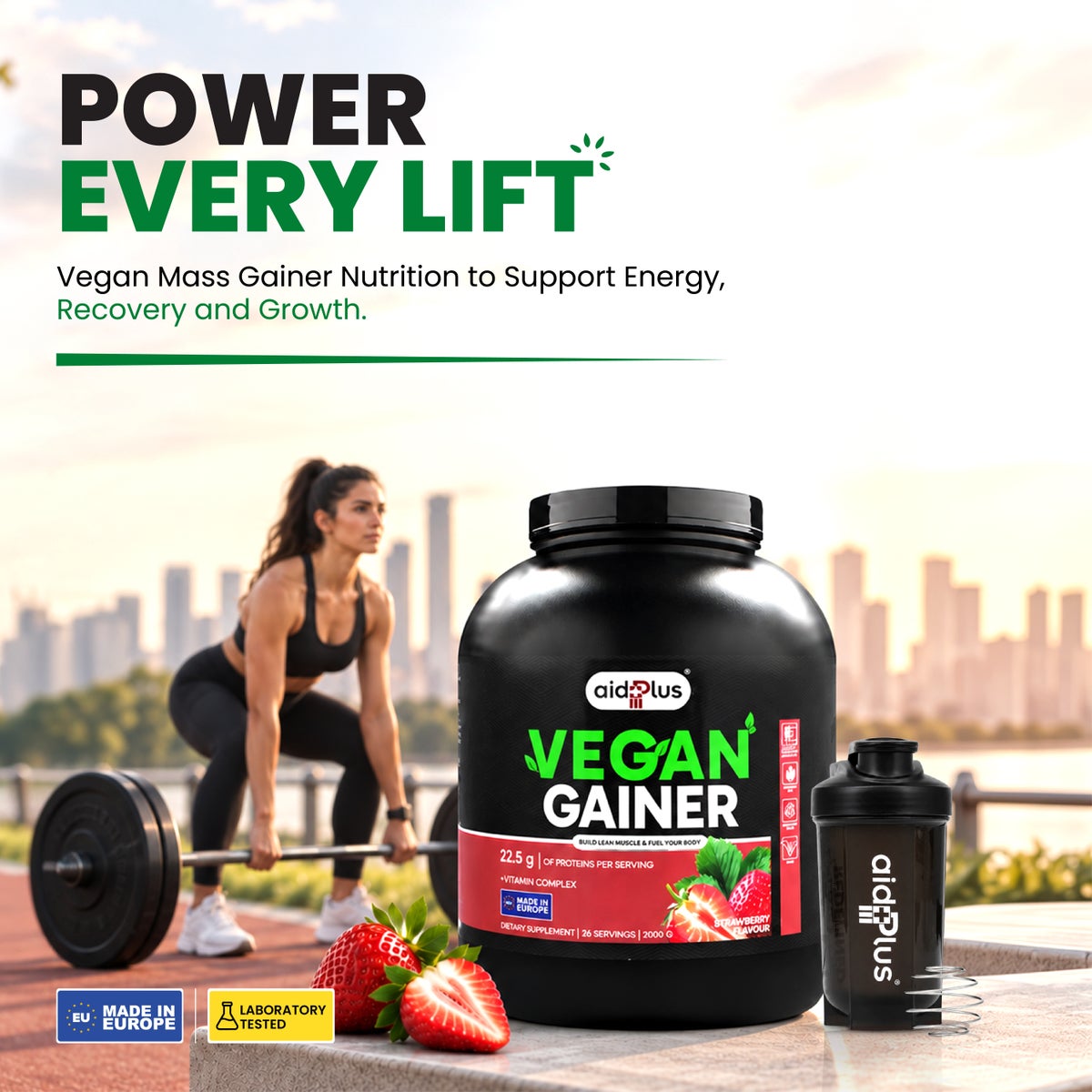 Nutrend Mass Gain Chocolate Cocoa Protein Powder 1050g
