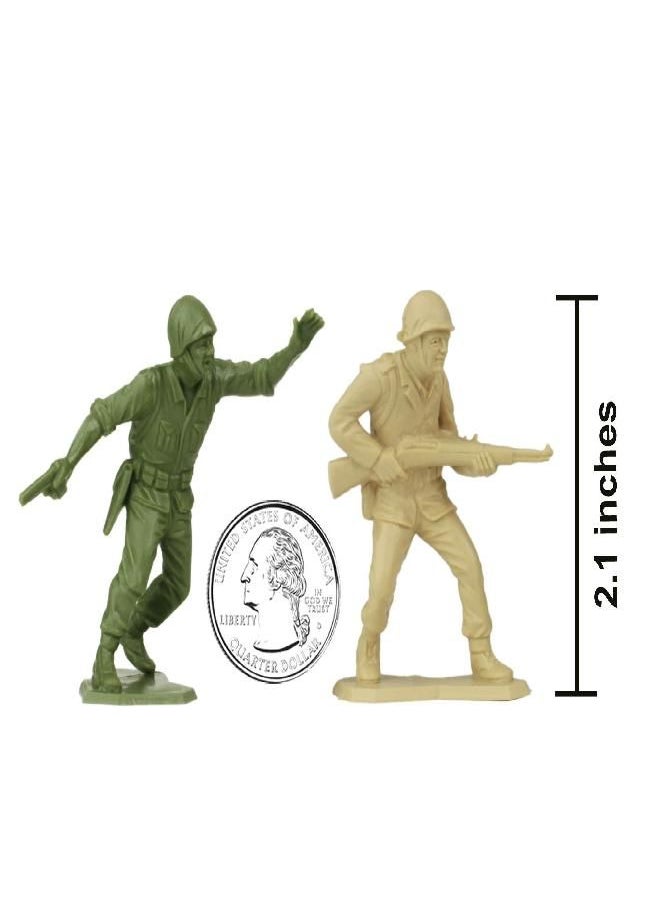 BMC Marx Plastic Army Men US Soldiers - Green vs Tan 38pc WW2 Figures - Made in USA - pzsku/Z63A32324D606ADD1A52FZ/45/_/1686135157/af4eab05-b430-4019-b7c6-c2037314b2fc