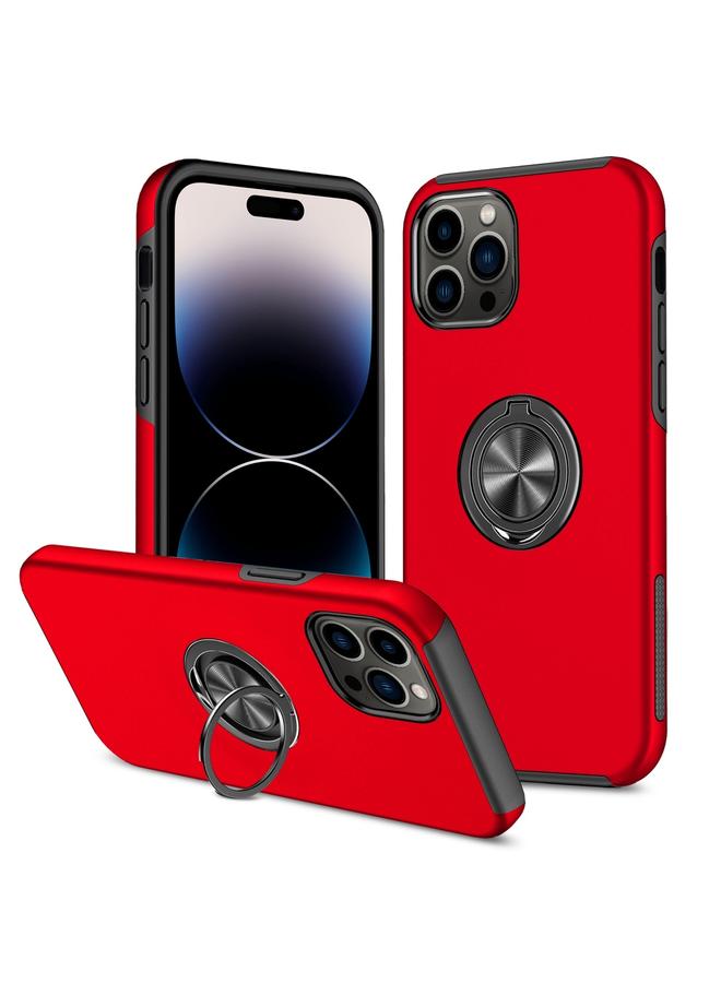 اس-توب جراب لهاتف iPhone 14 Pro Max مزود بحلقة مغناطيسية وحامل مضاد للصدمات - Image 1