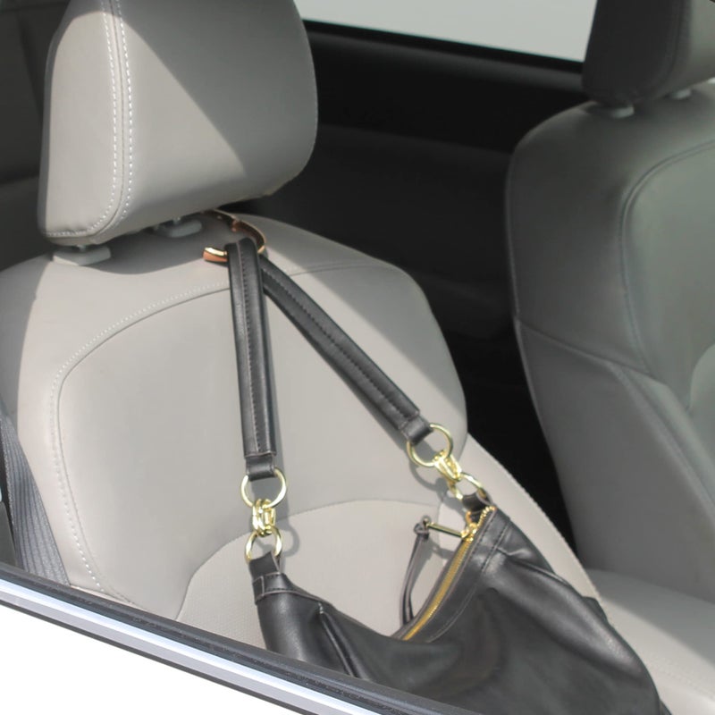 Clipa Bag Hanger - Matte Bronze PVD - The Ring That Opens Into a Hook and Hangs in Just 1/2" of Space, Holds 33 lbs., 3 yr. Warranty - Image 4
