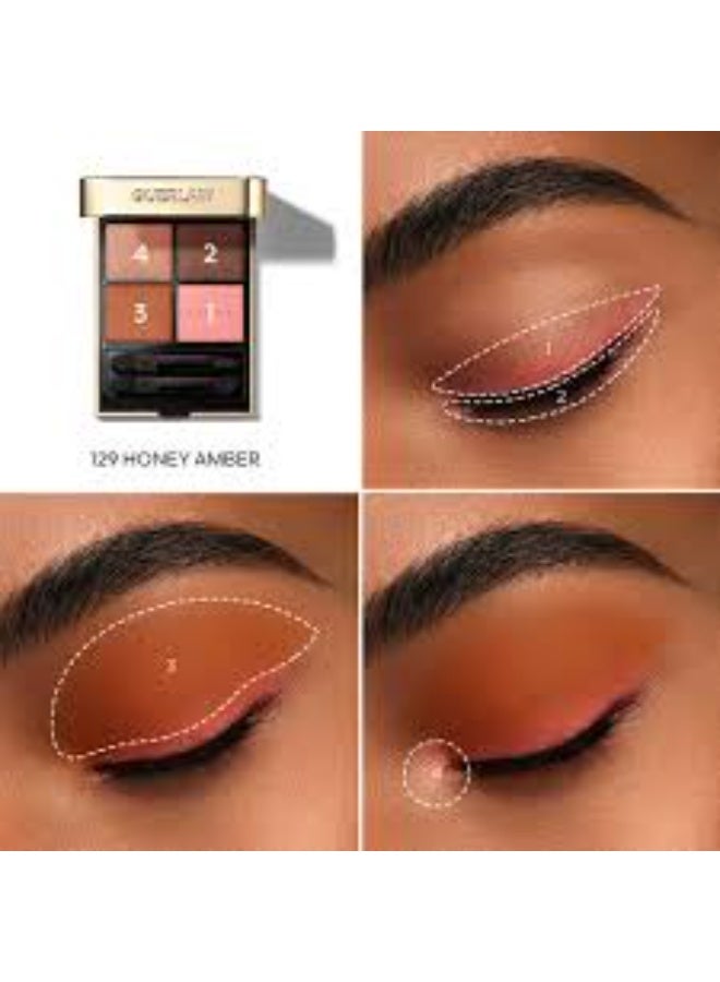 غيرلان لوحة ظلال العيون أومبري جي من جيرلان، لون 129، لون العسل والعنبر - Image 3