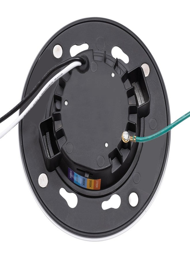 أفكس مصباح سقف LED قابل للتعتيم من طراز AFX CNRF04 Connor، مناسب للمطابخ والممرات والحمامات وغرف النوم - درجة حرارة اللون من 2700 كلفن إلى 5000 كلفن - 5 بوصات - أبيض - Image 3