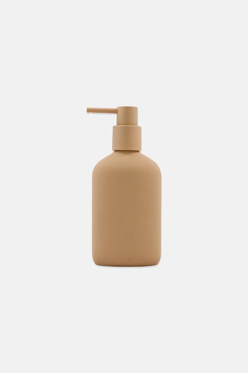 Muy Mucho Solid Soap Dispenser 18 H x 8 L x 5,2 W cm, Tan