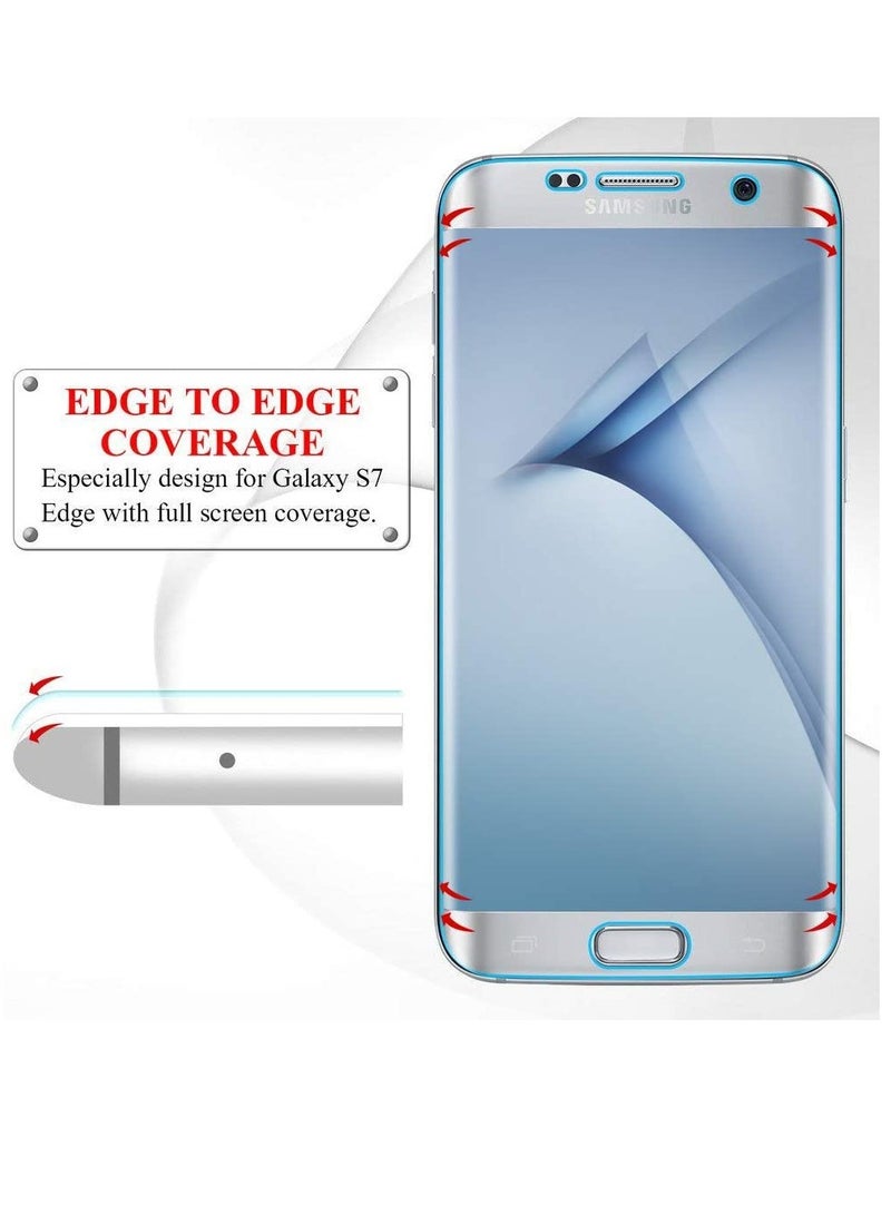 BORTONY Tempered Glass Screen Protector for Samsung Galaxy S7 Edge - Image 1