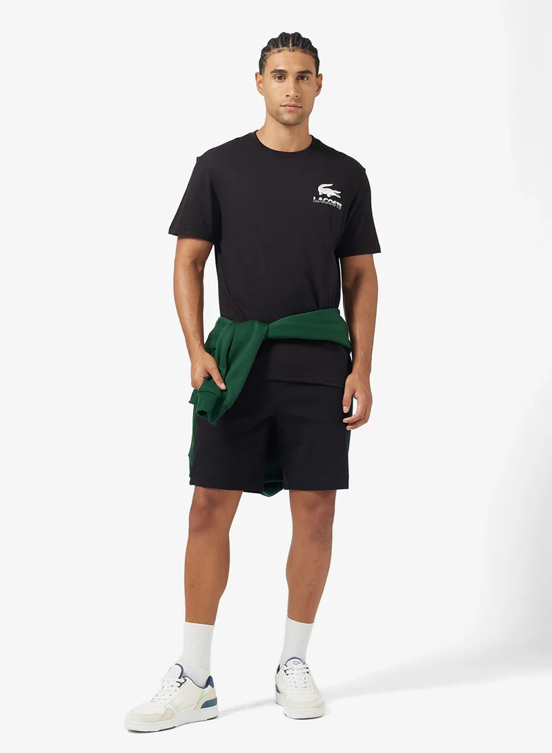 LACOSTE Logo Crew Neck T Shirt