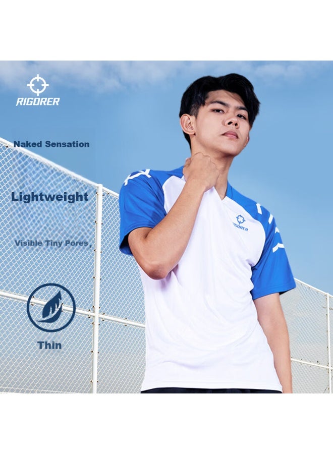 Rigorer Short-sleeve T-shirt, Summer Comfortable Casual Simple Sports Sweat-wicking Breathable Running Top - Image 2