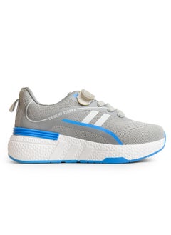 Desert Kid's Sportive Knit Sneakers – Stylish Printed Design  - Image 1