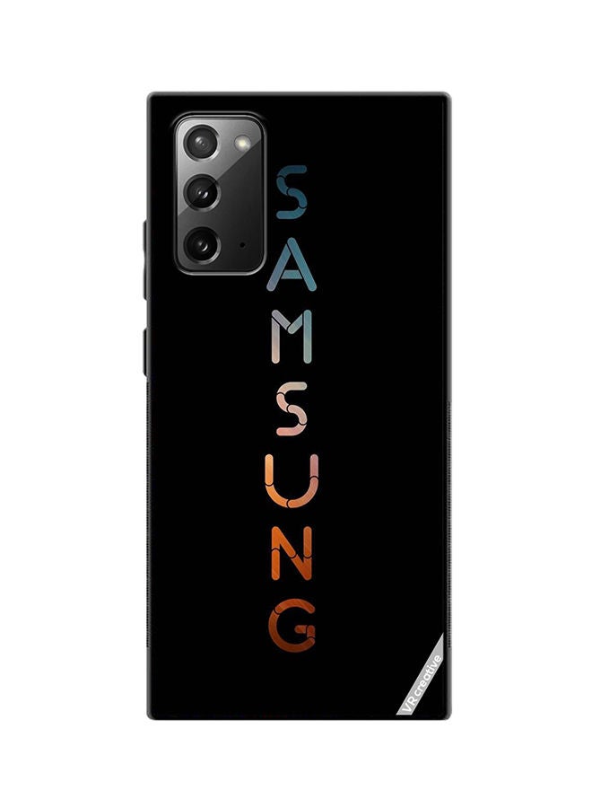 VR CREATIVE Protective Case Cover For Samsung Galaxy Note20 5G Samsung Design Multicolour - Image 1