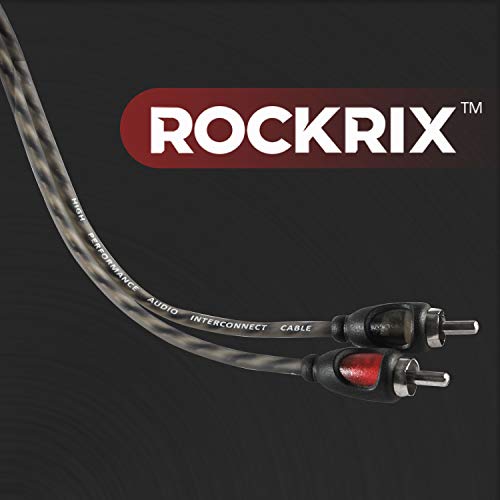 ROCKRIX 2-Male to 2-Male Twisted Pair RCA Audio Stereo Signal Cable 100% Copper - 20ft - Image 3