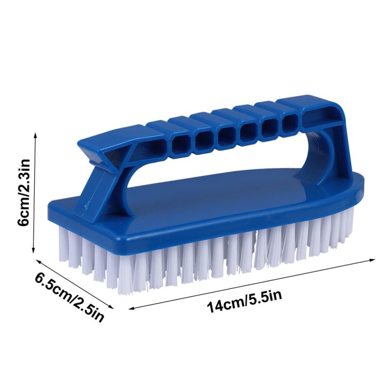 Garneck Pool Scrub Brush Comfortable Grip Heavy Duty Handheld Tool For Effortless Dirt And Stain Removal For Ground Pool Cleaning - Image 3
