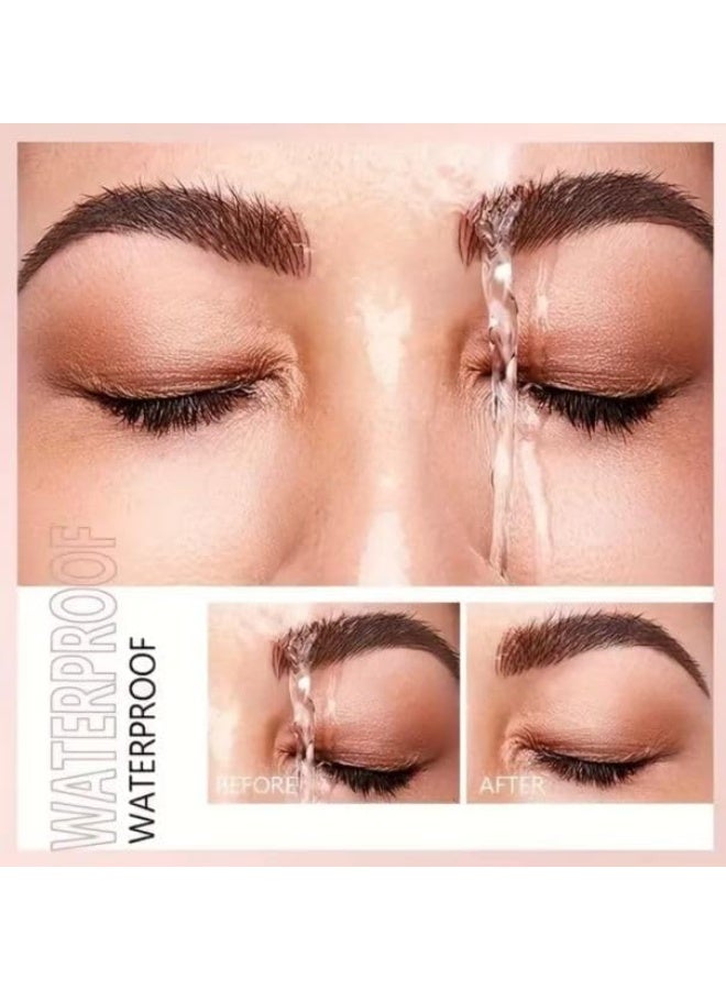 SOAP BROW STYLING WAX -BROW SCUL PING GEL, Excellent Stereotypes Eyebrow Styling Wax, Long-lasting Waterproof Eyebrow Enhancer Gel, 4D Feathery Brows Shaping Soap Brow Freeze-50ML - Image 3