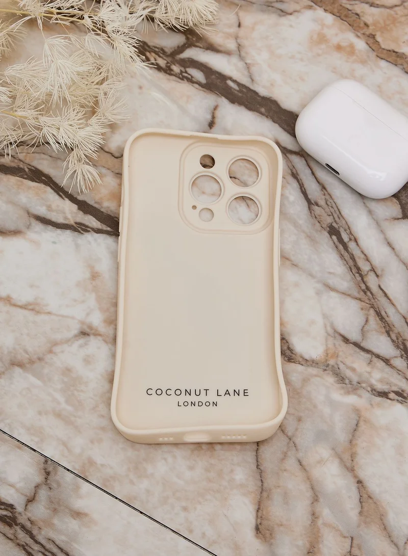 COCONUT LANE Nakd Creamy White Iphone 14 Pro Case