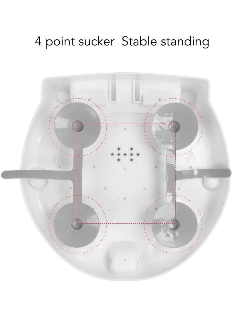 Foldable Baby Bath Ring Seat with Non-Slip Suction Cups, Adjustable Baby Bathtub Seat, Tummy Time Folding Shower Chair, Anti-Dumping Bath Safety Stool for 6-18 Months Infants, Toddlers, Boys & Girls, Non-Flip Design - pzsku/Z63A3E96646AACC76E013Z/45/_/1726819333/2867d457-d5d6-4d0d-a08c-b1bced71a5ca