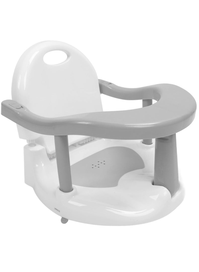 Foldable Baby Bath Ring Seat with Non-Slip Suction Cups, Adjustable Baby Bathtub Seat, Tummy Time Folding Shower Chair, Anti-Dumping Bath Safety Stool for 6-18 Months Infants, Toddlers, Boys & Girls, Non-Flip Design - pzsku/Z63A3E96646AACC76E013Z/45/_/1727332138/382276e2-3ed6-4a70-91f5-5bf6bee8339d