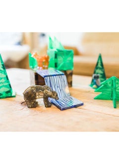 MAGNA-TILES Forest 25-piece Magnetic Construction Set, Original 3d Magnetic Building Tiles, For Kids Ages 3+  - Image 4