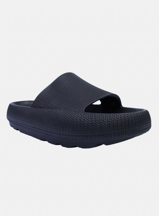 CUBS CUBS Black Eva Virgo Unisex Slide  - Image 2