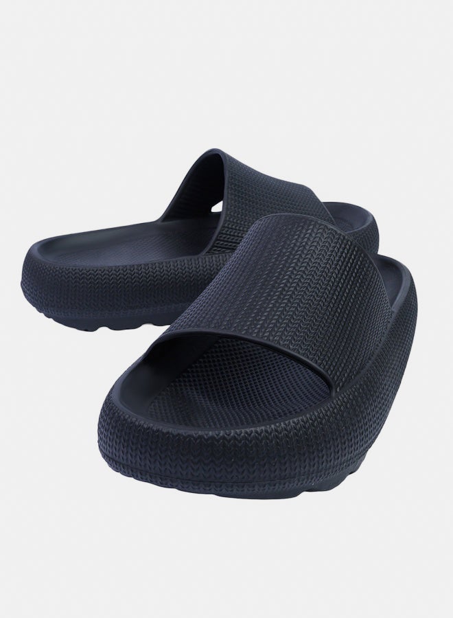 CUBS CUBS Black Eva Virgo Unisex Slide  - Image 4