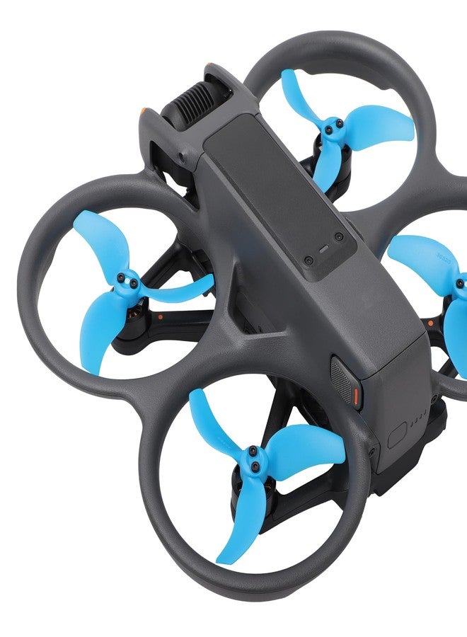 Xmipbs 4PCS Avata 2 Propellers 3032S Quick Release Propeller Props with Compatible with DJI Avata 2 (Blue) - Image 2