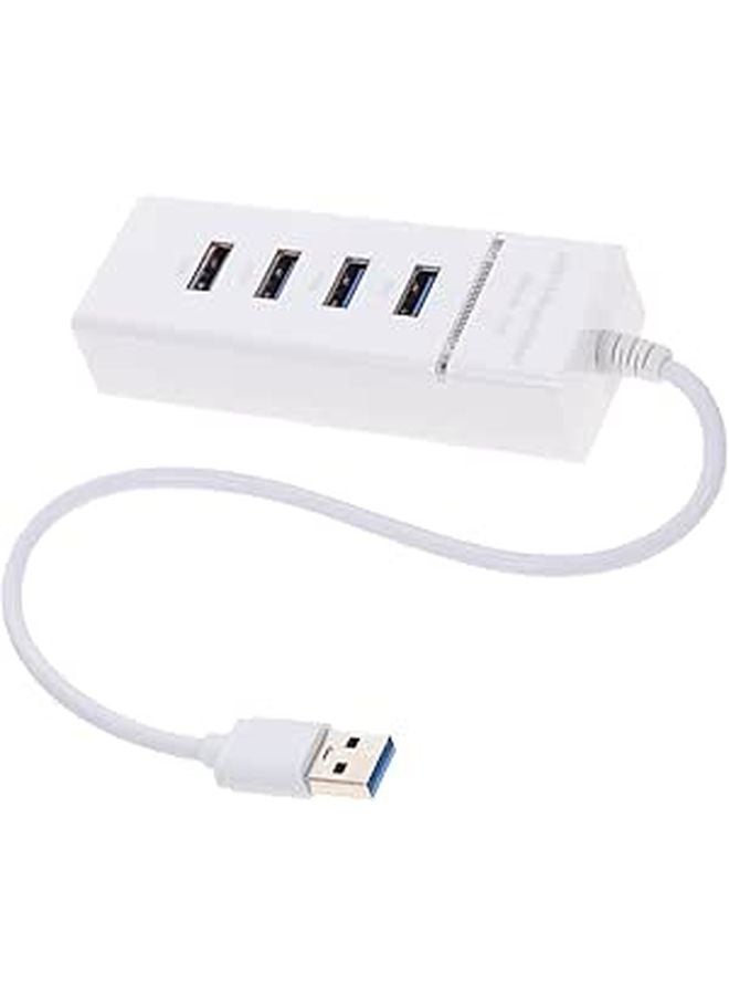 محول USB عالي السرعة 4 منافذ، كابل توسعة مقسم USB، محمول خفيف الوزن - Image 1