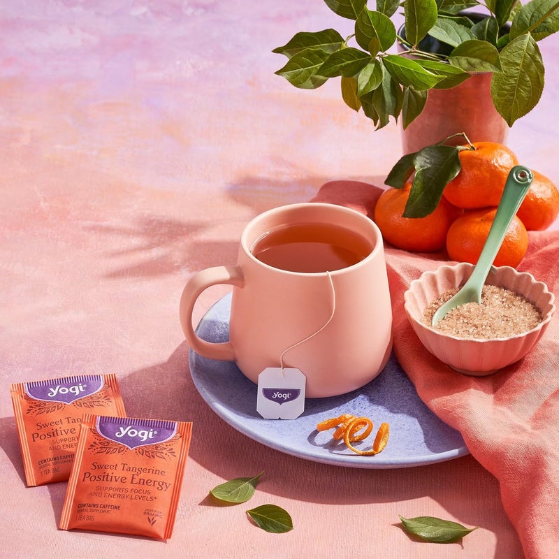 Yogi Sweet Tangerine Positive Energy Tea - Image 5