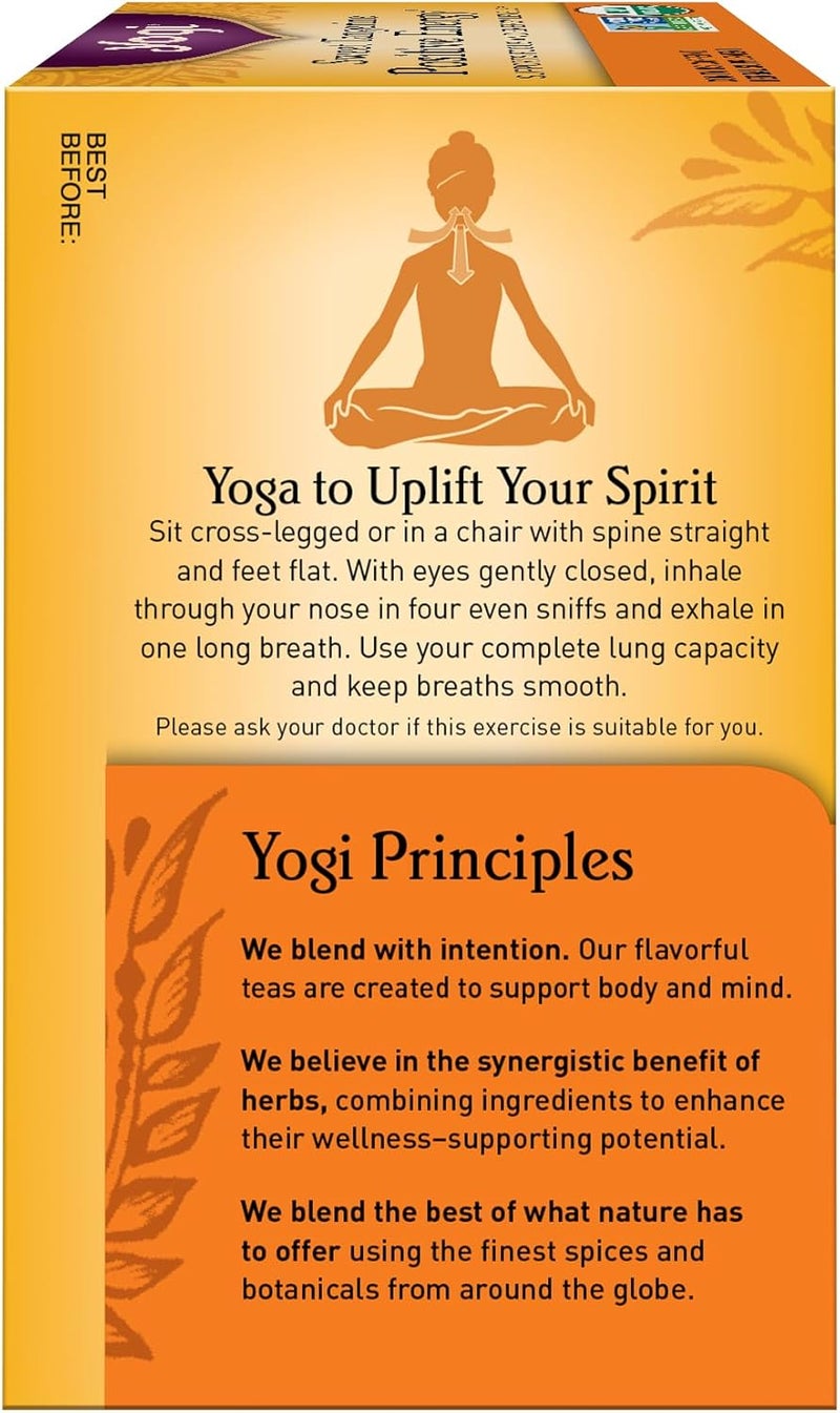 Yogi Sweet Tangerine Positive Energy Tea - Image 4