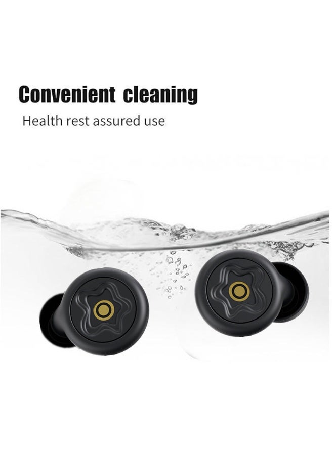 Generic Ear Plugs for Sleeping - 50dB Effective Noise Reduction, Eco-Friendly & Washable Reusable Ear Plugs with 4 Styles Tips, Ultra Soft for Focus, Travel, Snoring & Work  - Image 5