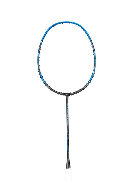3D Calibar X Combat Badminton Racket - Charcoal/Blue (Strung)