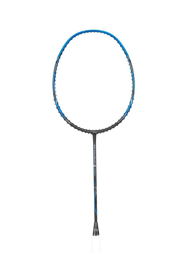 Li-Ning - 3D Calibar X Combat Badminton Racket - Charcoal/Blue (Strung) - Image 1