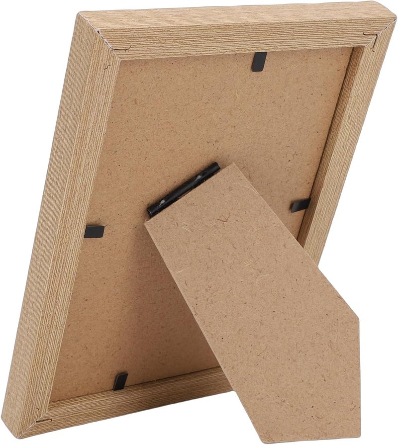 NOENNULL Dog Footprint Kit, Wooden Frame to Display Pet Memories, Ink Pad and 2 Papers Included, Memorial Wooden Frame for Pet Owners, - Image 5