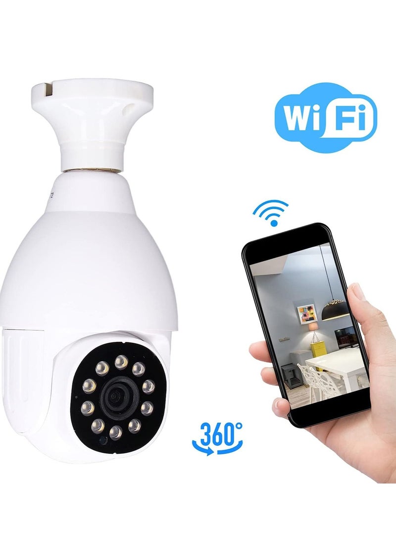 Generic - Surveillance Camera, Remote Viewing Motion Tracking Bulb Camera for Indoor - Image 1