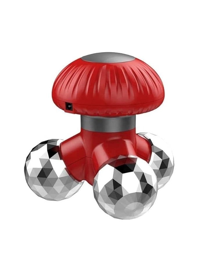 Mini Handheld Electric Mushroom Shape Head Neck Full Body Massager (HM-0104) - Image 1