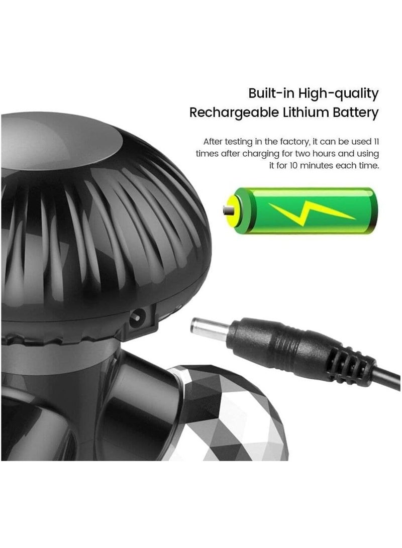 Mini Handheld Electric Mushroom Shape Head Neck Full Body Massager (HM-0104) - Image 5