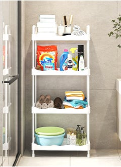 ALMUFARREJ Vesken Kitchen Organizer White 4 Shelves Size 115x26x51 cm  - Image 3