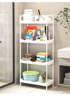 ALMUFARREJ Vesken Kitchen Organizer White 4 Shelves Size 115x26x51 cm  - Image 4