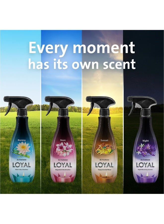 loyal معطر هواء مركز نون برائحة الماغنوليا والمارشميلو - 450 مل - Image 4