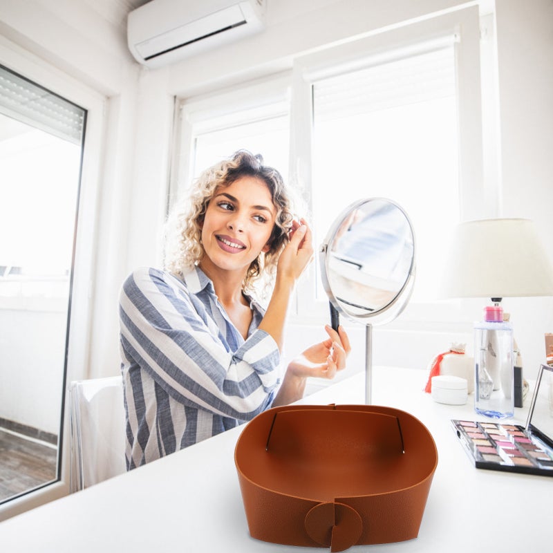 صينية تنظيم المجوهرات المكتبية، حامل إكسسوارات عملي للمدخل، إضافة أنيقة للمنزل - Image 3
