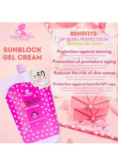 Perfect Skin Sunscreen Gel Cream SPF 45  - Image 3