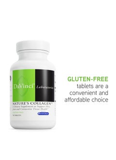 Davinci DAVINCI Labs Natures Collagen - BioCell Collagen Supplement with MSM & Glucosamine - Helps to Support Joint Health, Skin Health & Connective Tissues - Gluten-Free - 90 Tablets  - Image 5