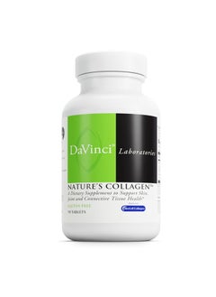 Davinci DAVINCI Labs Natures Collagen - BioCell Collagen Supplement with MSM & Glucosamine - Helps to Support Joint Health, Skin Health & Connective Tissues - Gluten-Free - 90 Tablets  - Image 1