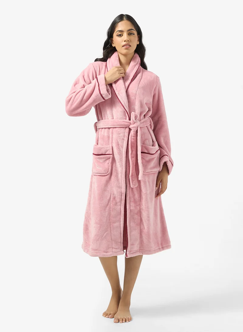 جينجر Cozy Fleece Robe