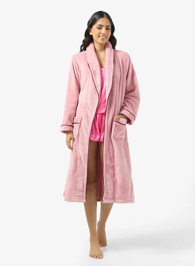 جينجر Cozy Fleece Robe