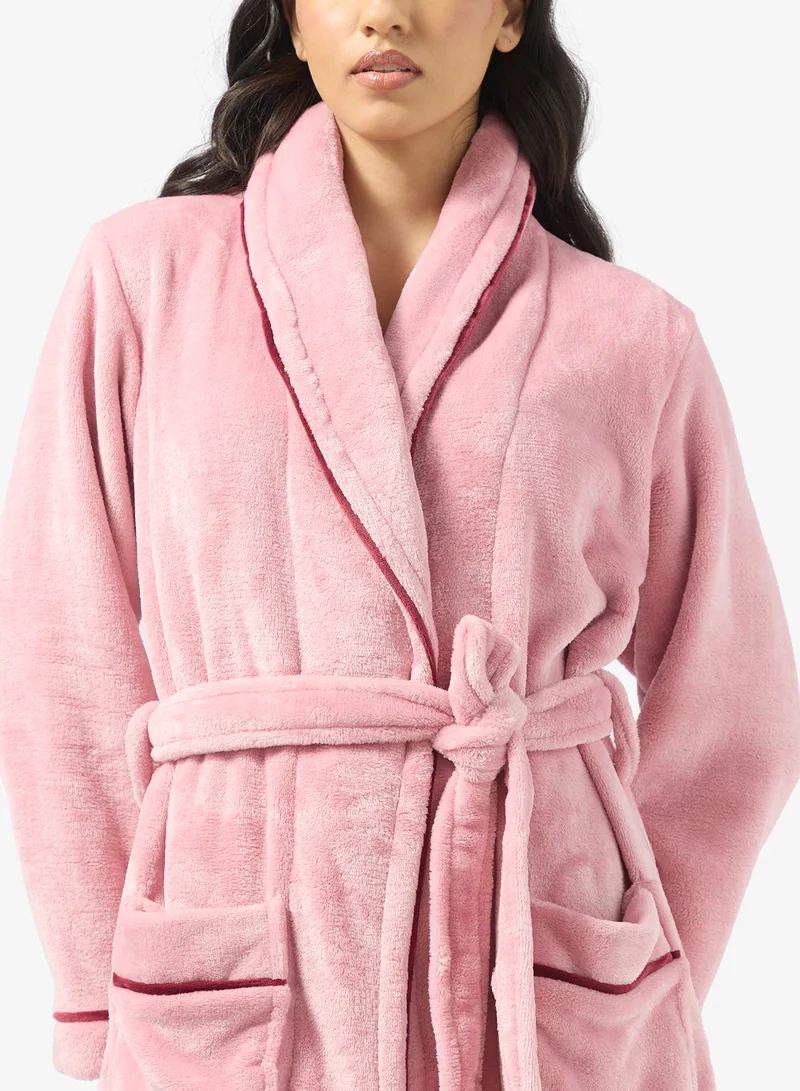 جينجر Cozy Fleece Robe